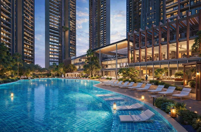 Signature Global Titanium SPR Sector 71 Gurgaon - Swimming Pool