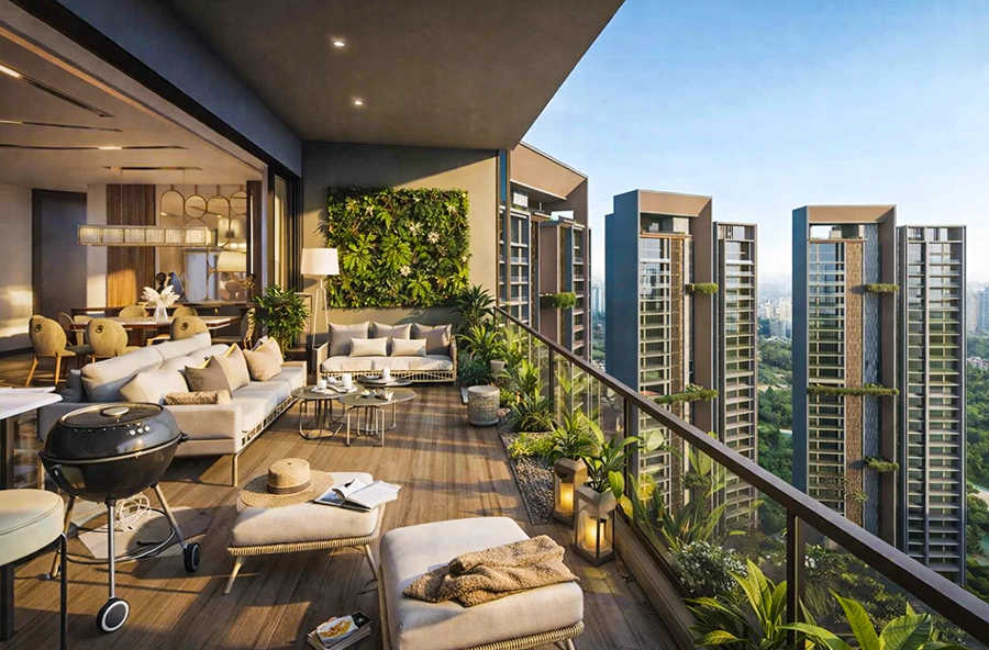 Signature Global Titanium SPR Sector 71 Gurgaon - Balcony
