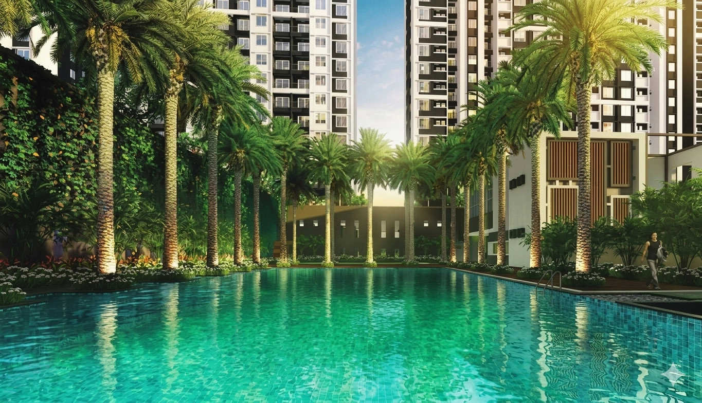 Kolte Patil Life Republic Hinjewadi - Swimming Pool