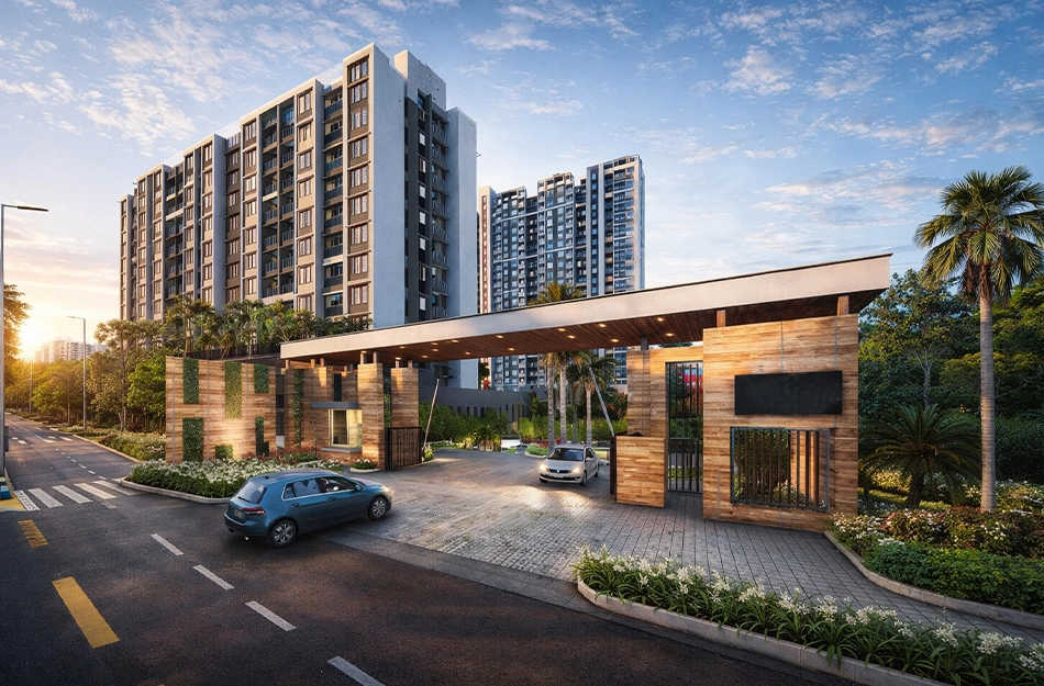 Kolte Patil Life Republic Hinjewadi - Project Entrance View