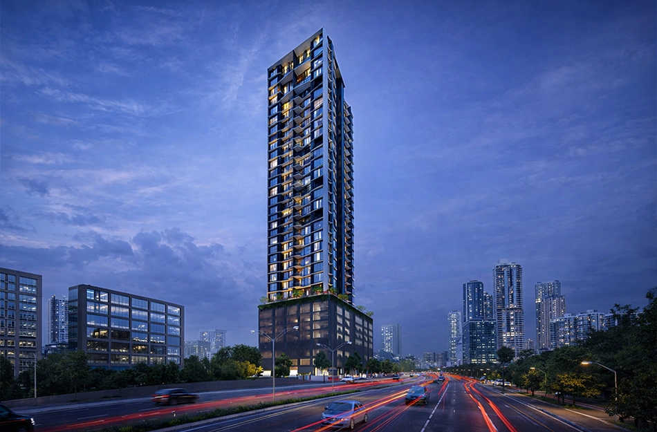 Suraj The Palette Dadar - Elevation