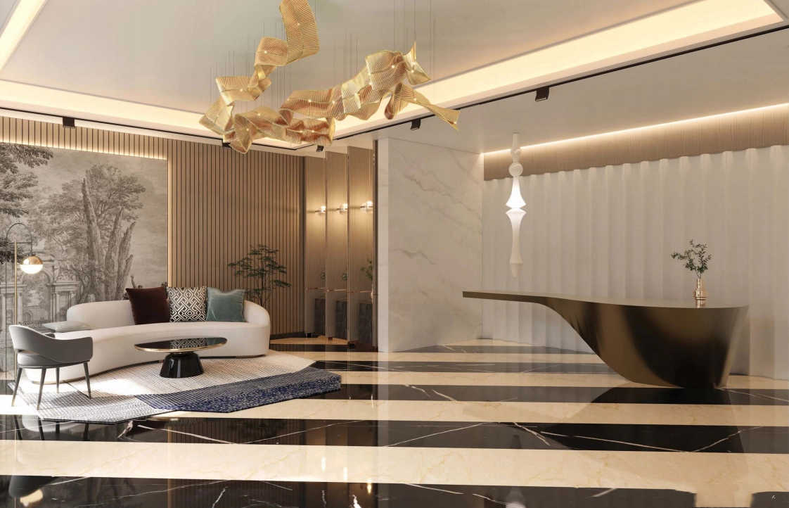 Lodha Estilo Kharadi - Tower Entrance Lobby