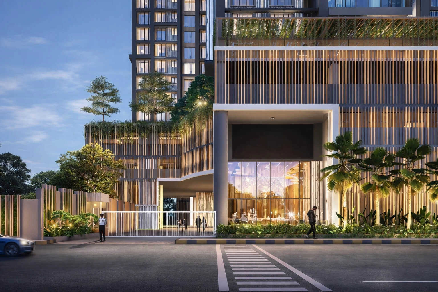 Dosti Mezzo 22 Sion - Project Entrance View