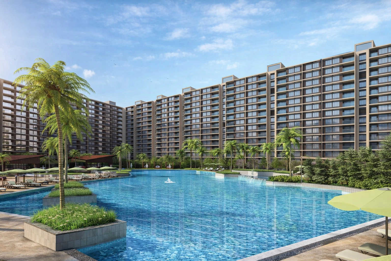 Kumar Palmspring Towers Undri - Elevation 2