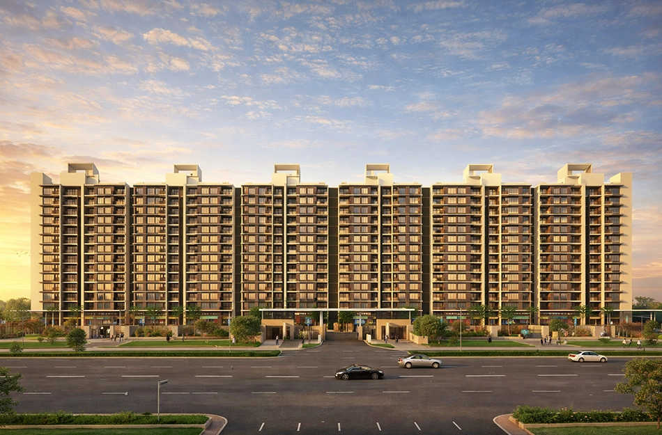 Kumar Palmspring Towers Undri - Elevation