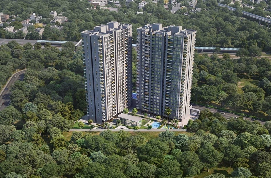 Goel Ganga Avanta Mundhwa - Elevation 2