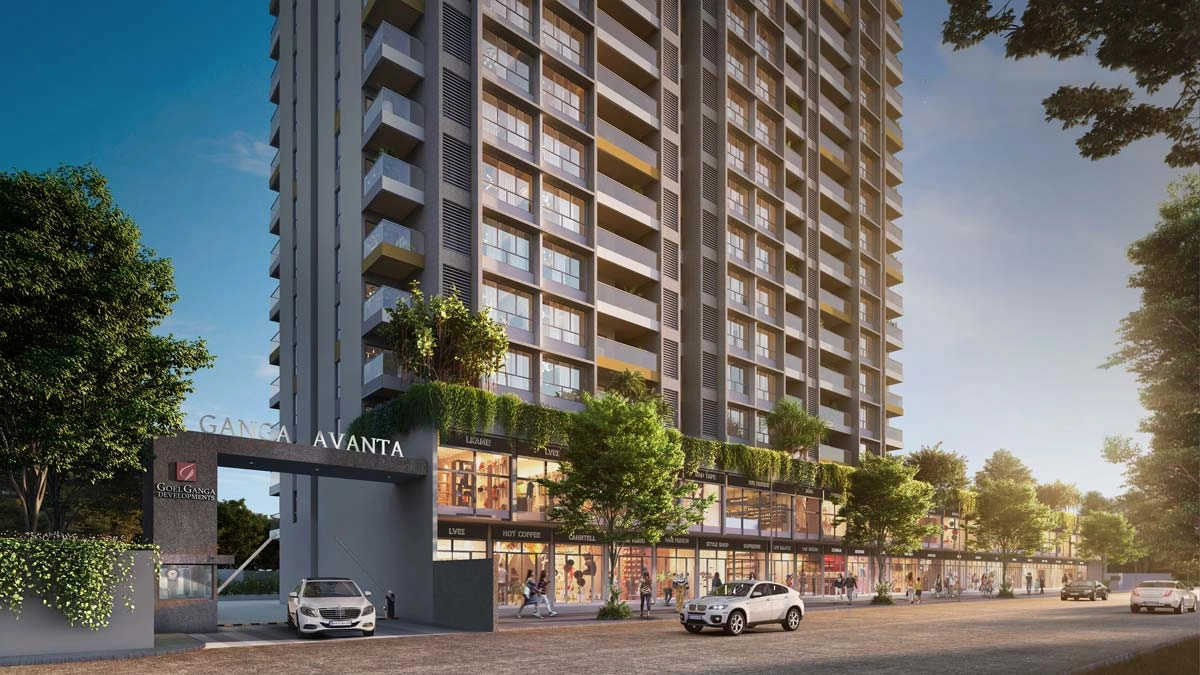 Goel Ganga Avanta Mundhwa - Project Entrance View