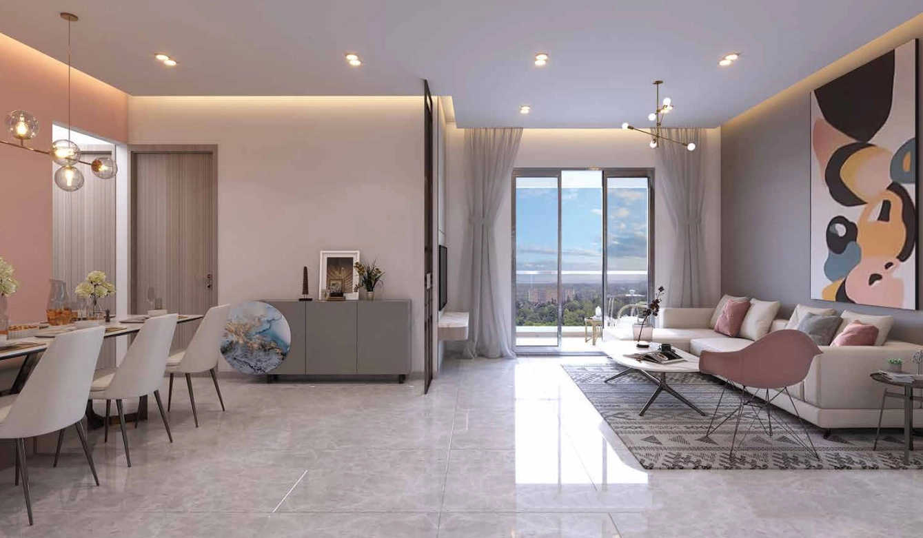Goel Ganga Avanta Mundhwa - Living Room