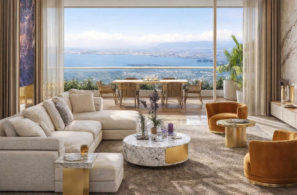 Lodha Aureus Sewri - Living Room