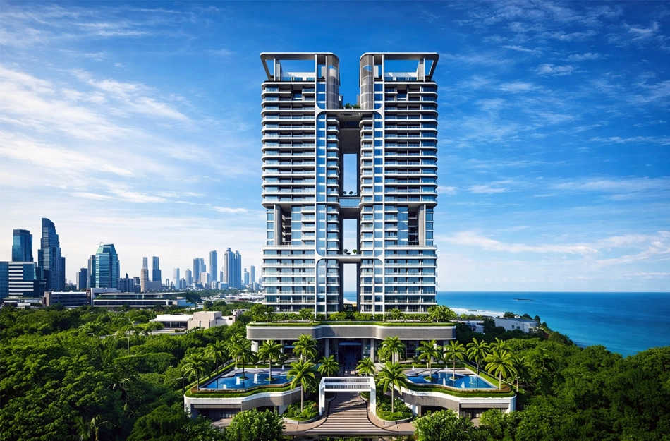 Lodha Aureus Sewri - Elevation