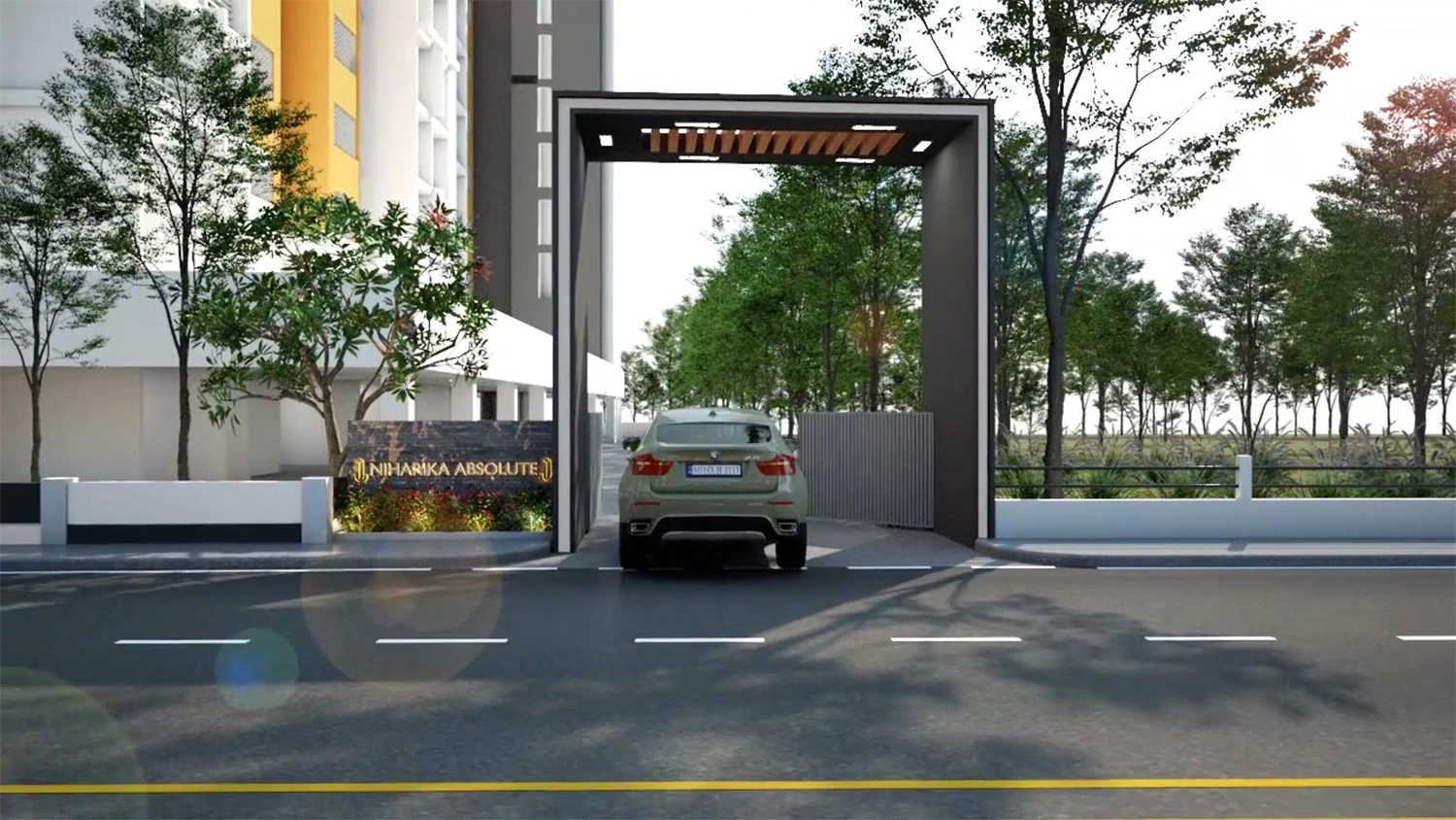 Juhi Niharika Absolute Kharghar - Project Entrance View