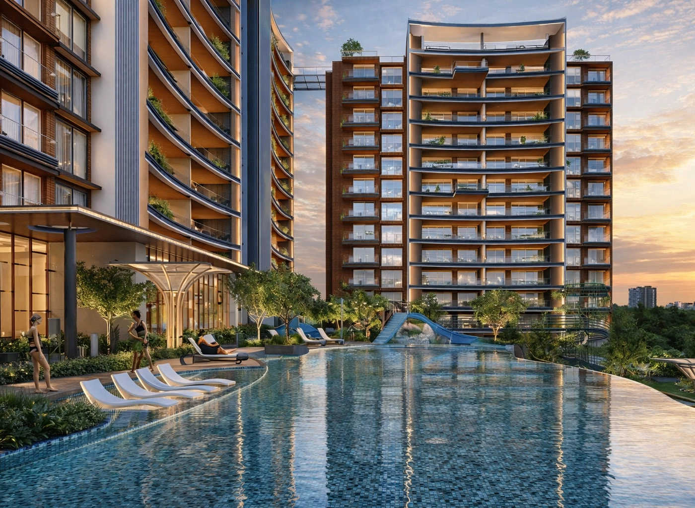 Pristine Kyra Viman Nagar - Swimming Pool