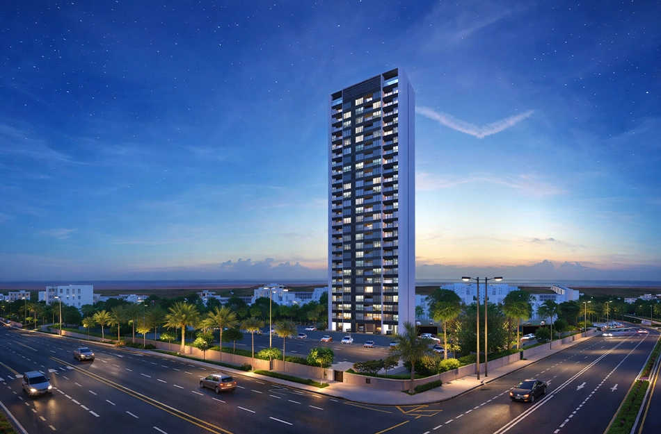 Kumar 47 East Mundhwa - Elevation