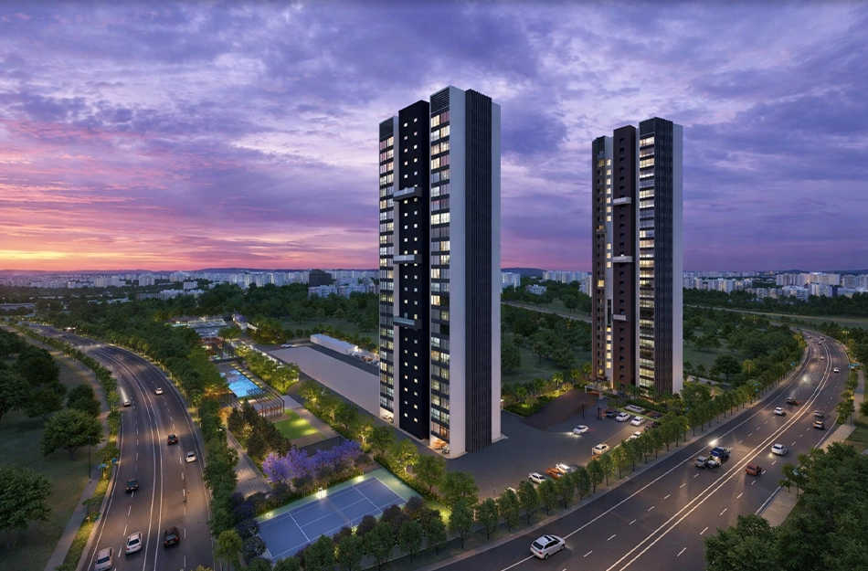 Kumar 47 East Mundhwa - Elevation 2