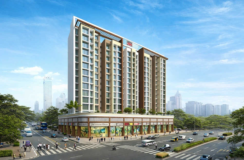GeeCee Aspira 206 Panvel - Elevation