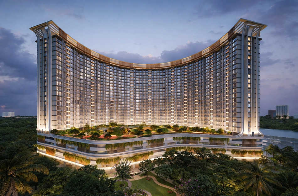 Satyam Queens Necklace Kharghar - Elevation