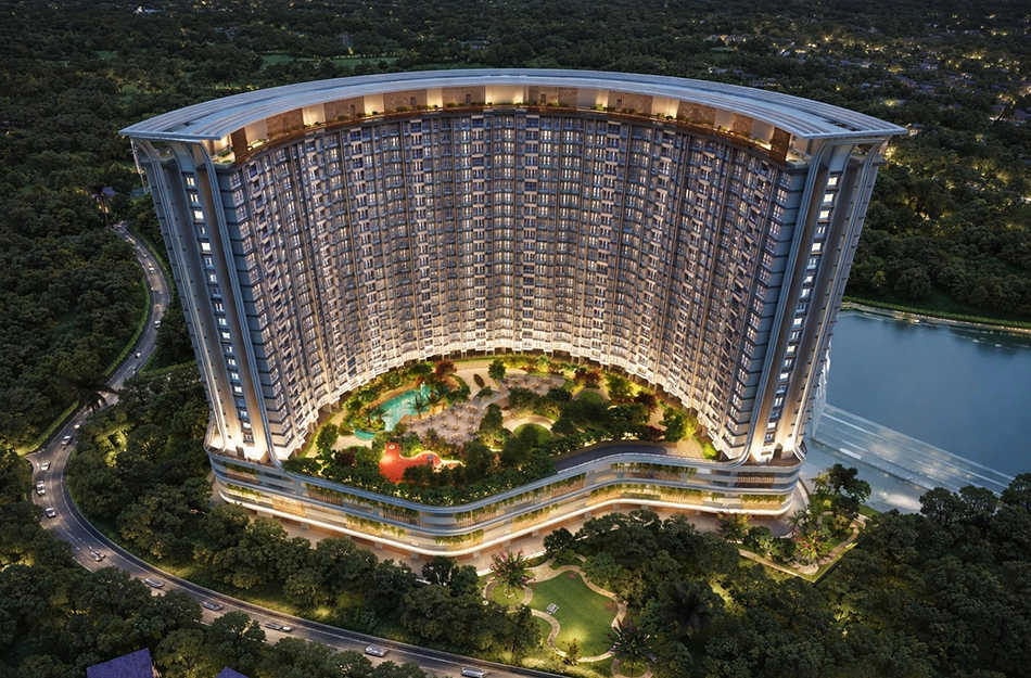 Satyam Queens Necklace Kharghar - Elevation 2