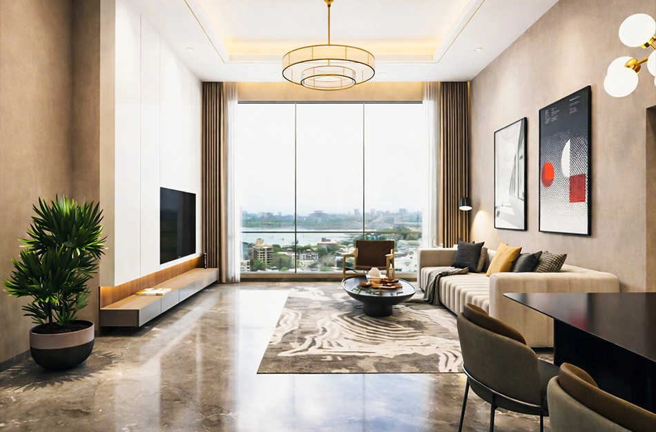 Suraj Aureva Prabhadevi - Living Room