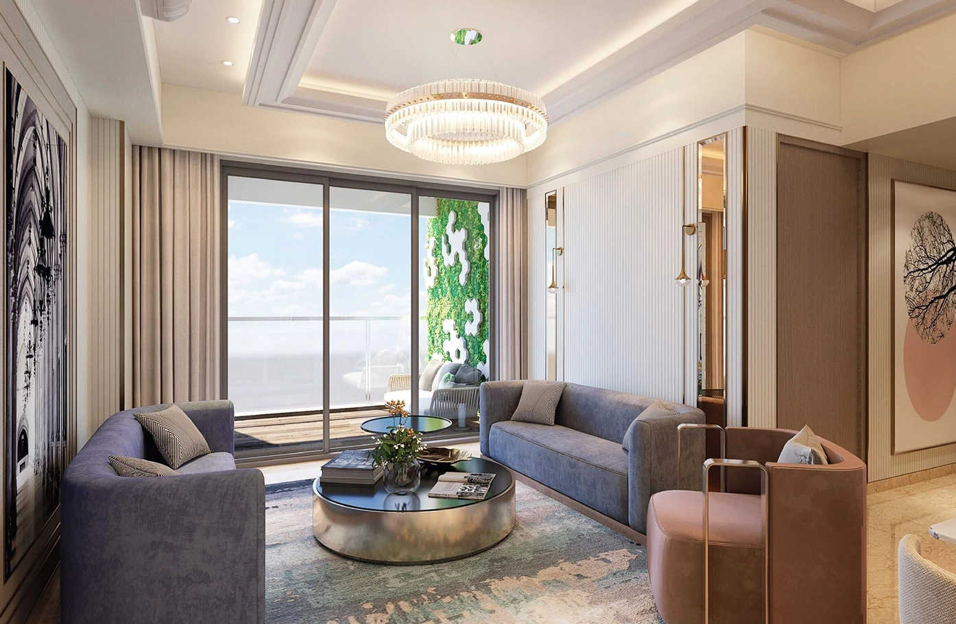 Lodha Lumis Wadala - Living Room