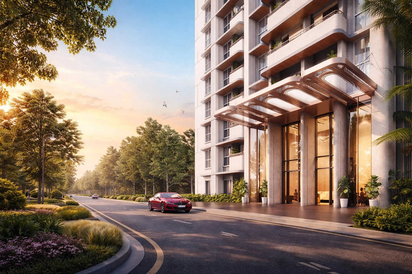 Lodha Panache Hinjewadi - Project Entrance View