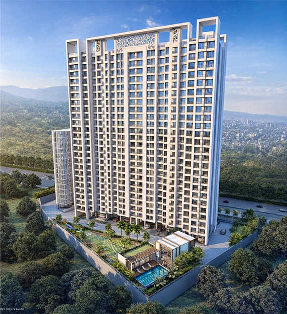 Mahavir Square Ghodbunder Road - Elevation 2
