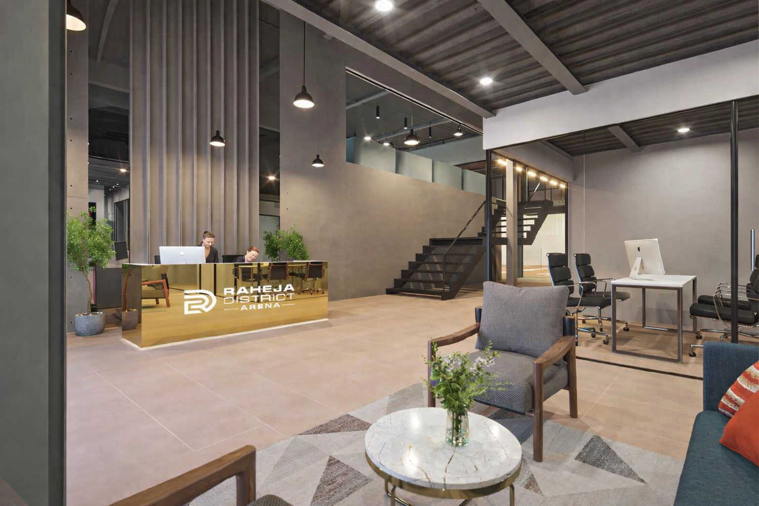 Raheja Lunaris Juinagar - Tower Entrance Lobby
