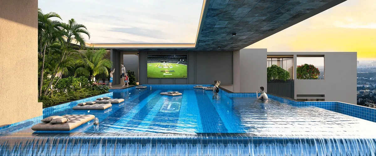 Saheel Luxton Wakad - Swimming Pool