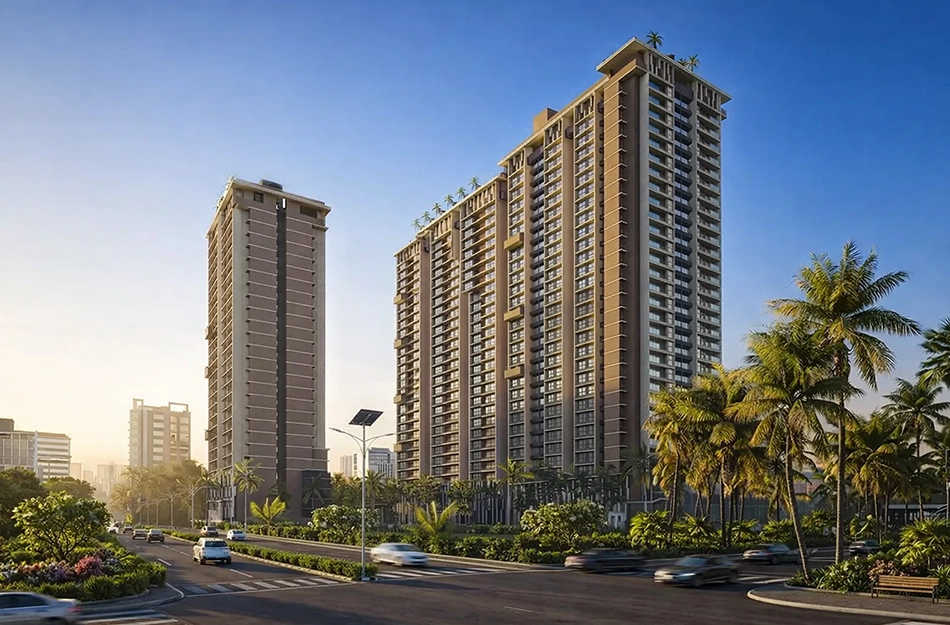 TPV The Royal Bay Nerul - Elevation 2