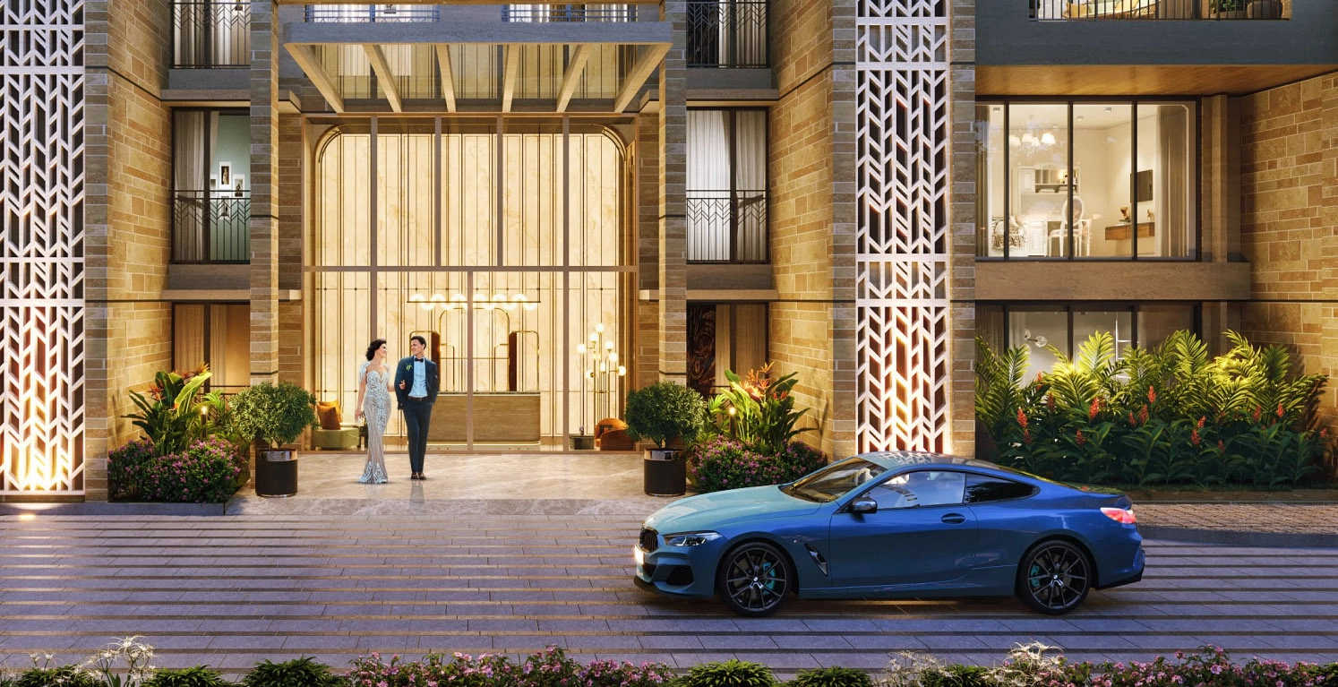Lodha Massimo Baner - Project Entrance View