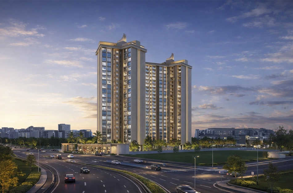 Saheel Itrend Palacio Chinchwad - Elevation