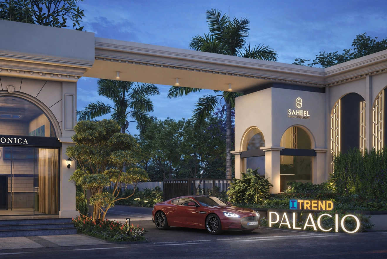 Saheel Itrend Palacio Chinchwad - Project Entrance View
