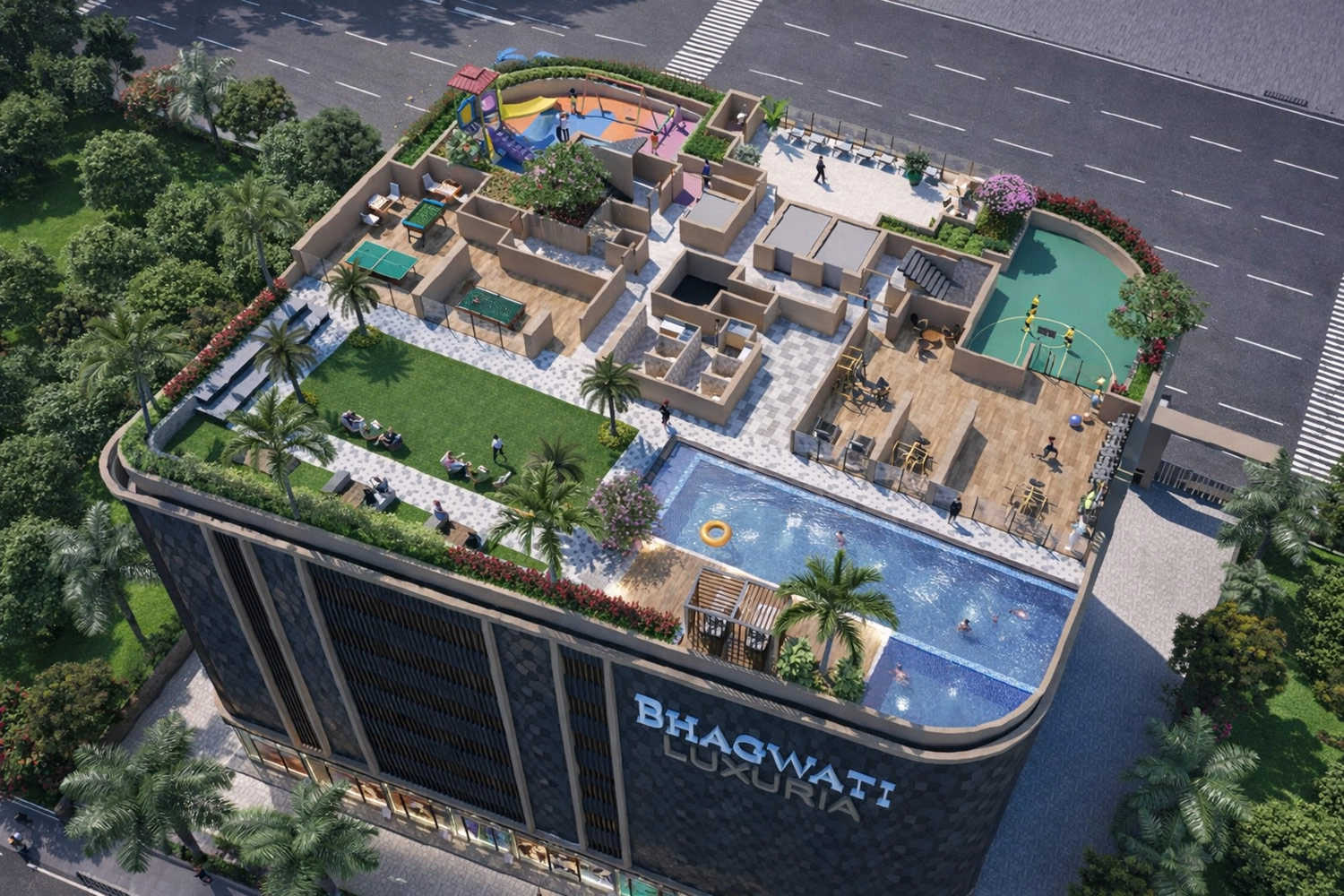 Bhagwati Luxuria Kharghar - Outdoor Amenities 3