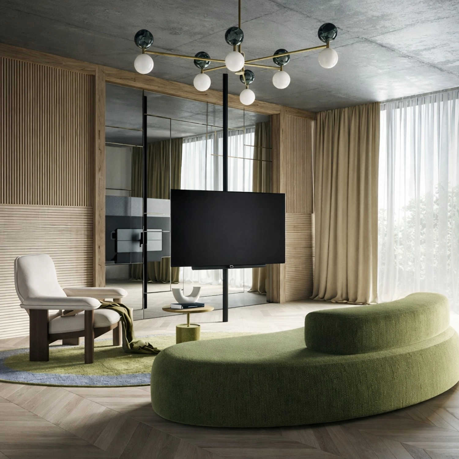 Bhagwati Luxuria Kharghar - Living Room