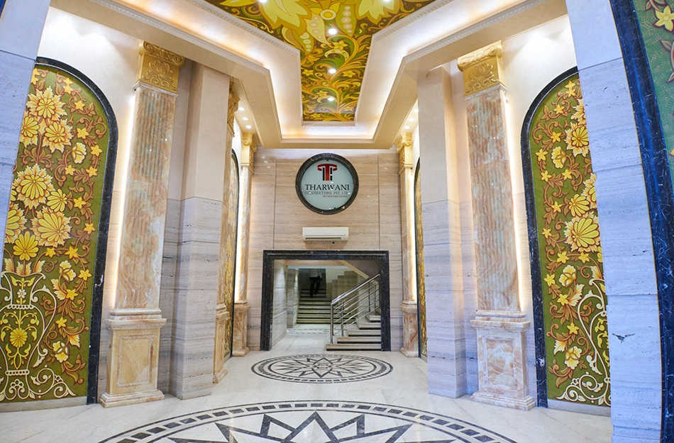 Tharwani Meghna Montana Ambernath - Tower Entrance Lobby