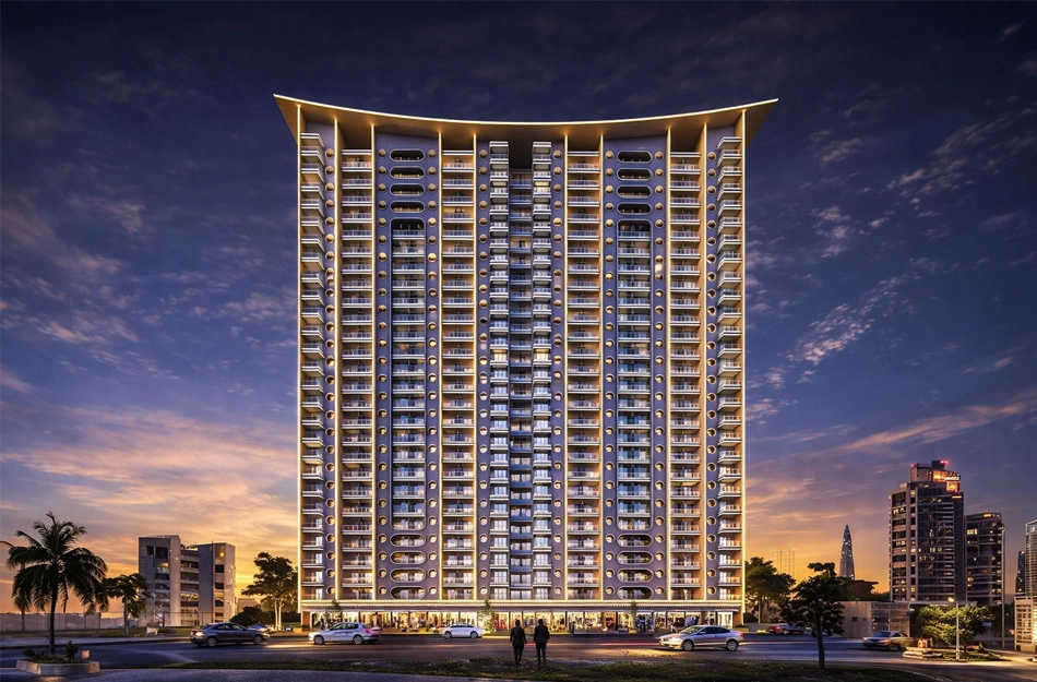Tharwani Ariana Ambernath - Elevation