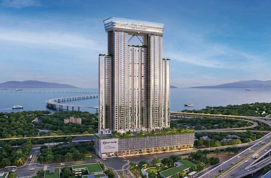 L & T The Gateway Sewri - Elevation
