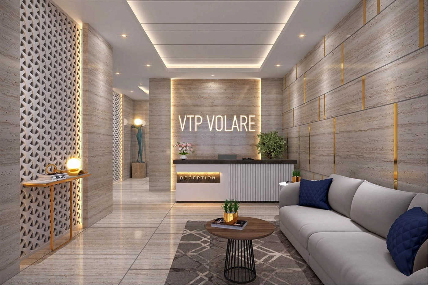 VTP Volare Hinjewadi - Tower Entrance Lobby