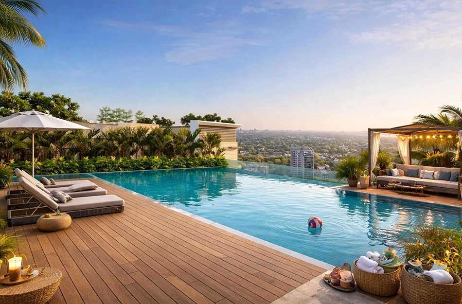 Chandak Sarvam Andheri - Swimming Pool
