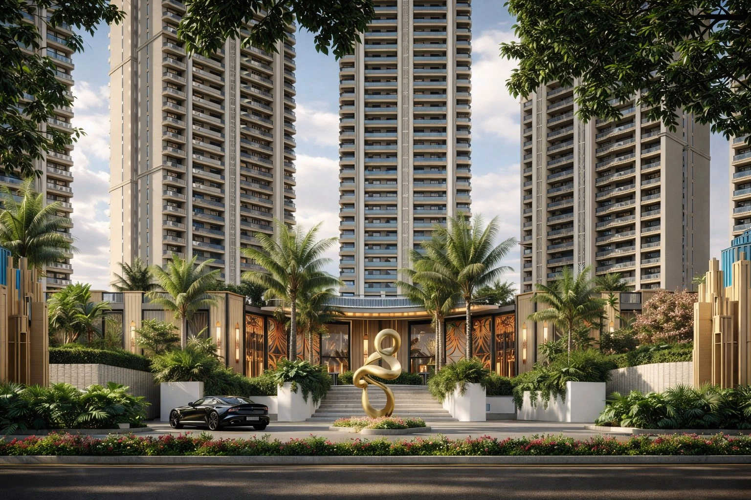 The Westin Residences Sector 103 Gurgaon - Project Entrance View