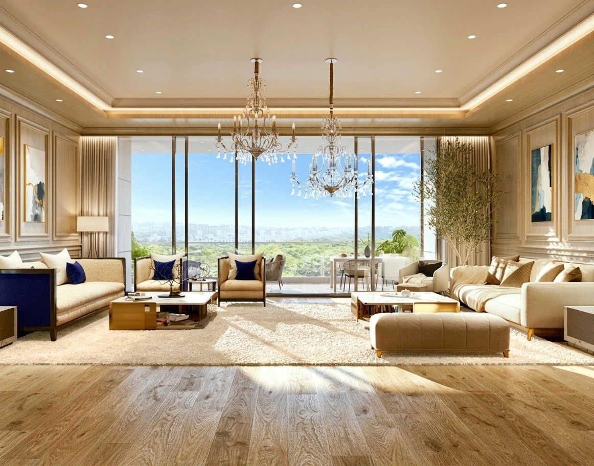 Tribeca The Ark Dhankawadi - Living Room