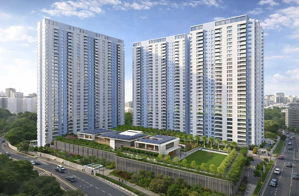 Kumar Parc Residences Hadapsar - Elevation