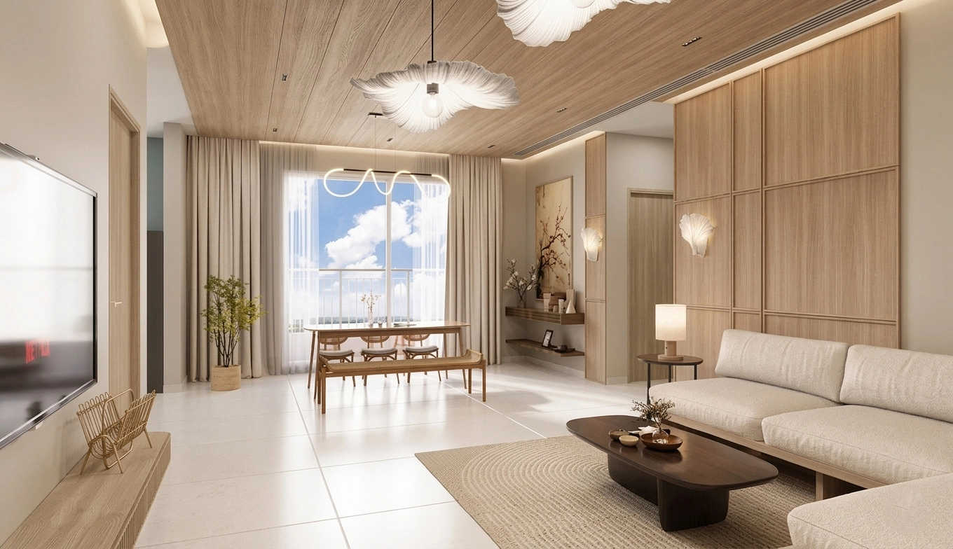 Purva Northern Lights Bagalur - Living Room