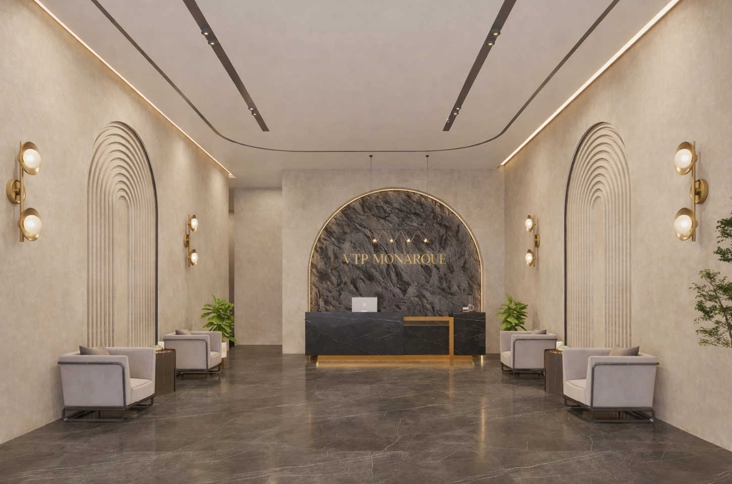 VTP Monarque Hinjewadi - Tower Entrance Lobby