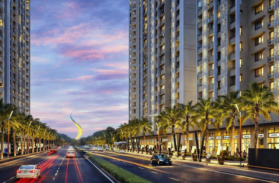 Raunak Golden Ticket Kalyan - Project Front View