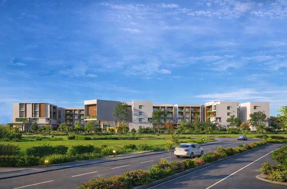 Vajram Chrysanthemum Yelahanka - Elevation