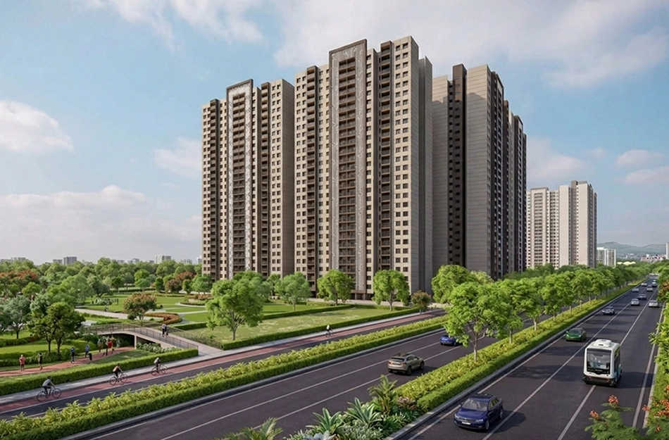 Kohinoor Riverdale Kharadi - Elevation