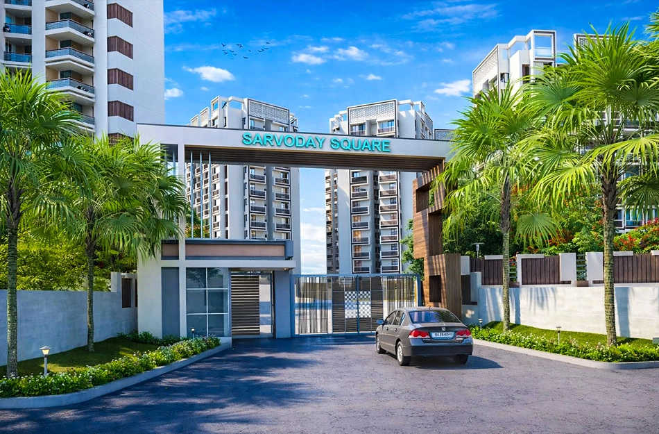Sarvoday Square Ambernath - Project Entrance View