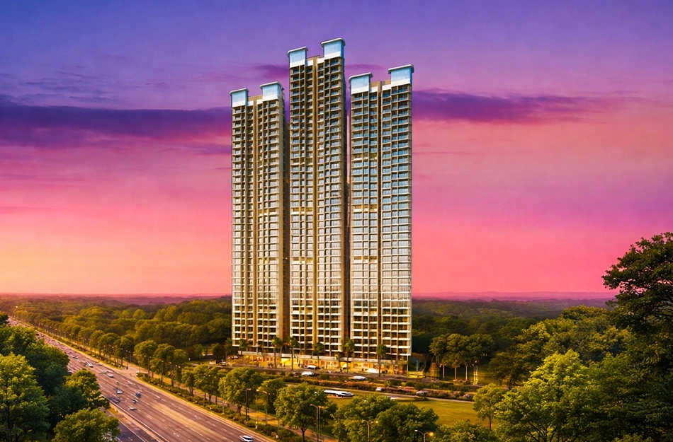Ruparel Sky Greens Kandivali - Elevation