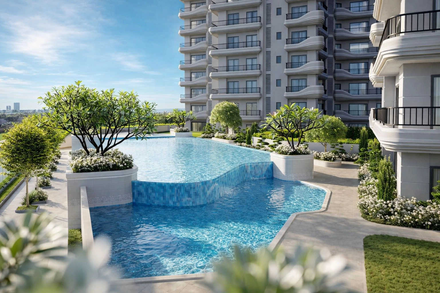 Sobha Rivana Sector 1 Greater Noida W - Swimming Pool