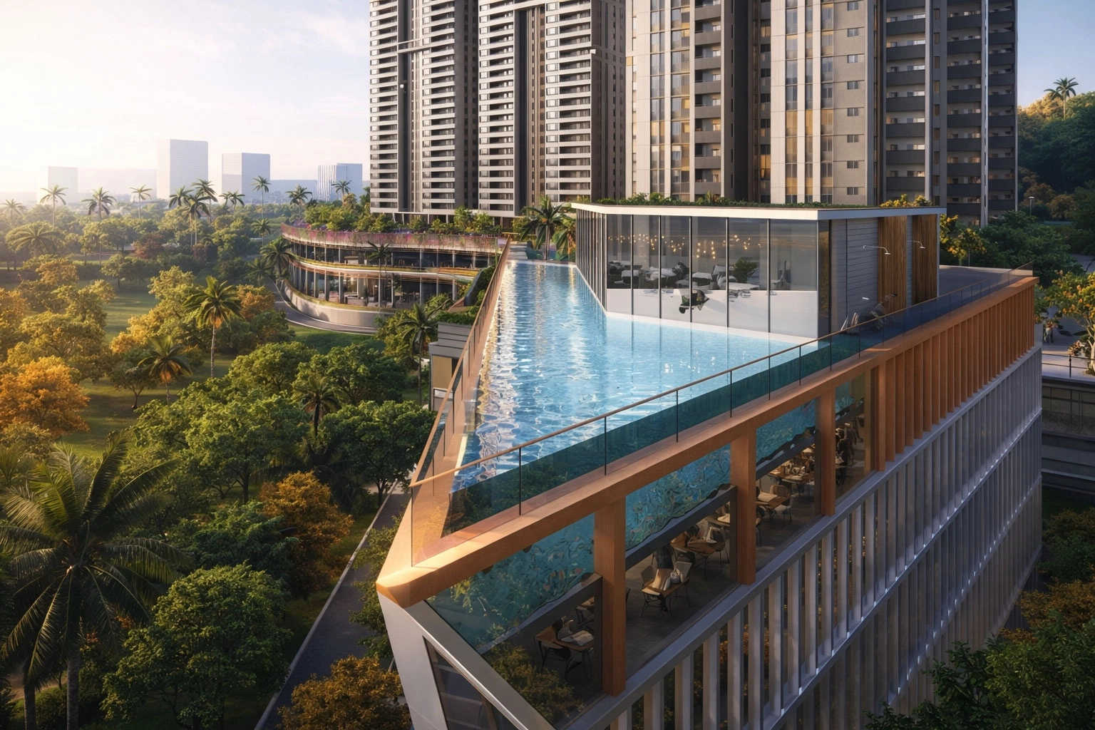 SRIAS IWA Khajaguda - Swimming Pool